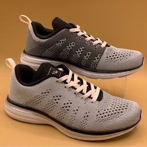 APL Techloom Pro Women's Metallic Silver & Black Running Training Shoes Size 7